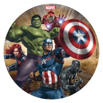 Avengers Cake Topper:16cm, multicolored 