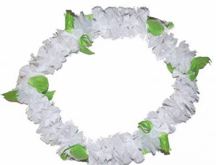 Hawaii chain flower:white 