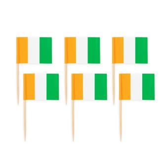 Irland Party Pickers:50 Stück, 6 x 3.5 cm, mehrfarbig 
