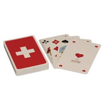 SWISSCARD:  Jeu cartes jass croix suisse 