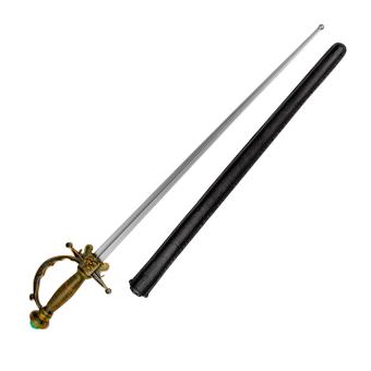 Musketeer rapier with scabbard:65 cm 
