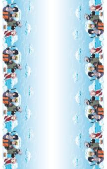 Naruto Tischdecke: Kinderparty Tischdekoration:136 x 228 cm 