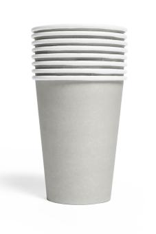 Gobelets de fête, carton:8 pièce, 2.1 dl, argent 