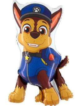 Paw Patrol Folienballon Chase: Kinderparty Überraschung:78 cm, mehrfarbig 