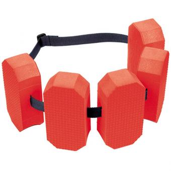 BECO: Swimming belt 5-Blocks:red 