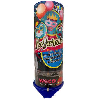 Tischbombe Maskerade:26 cm, bunt 