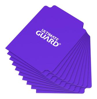 Ultimate Guard Séparateurs de cartes Taille standard 10:10 pièce, 69 x 93 mm, violet 