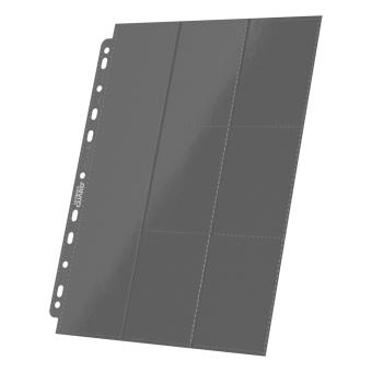 Ultimate Guard 18-Pocket Pages Side-Loading:10 pièce, 237 x 290 mm, gris 