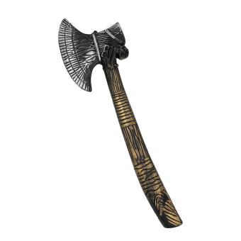 Viking axe:49 cm, gold/silver 