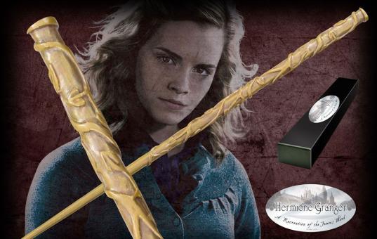 Zauberstab Hermine Granger – Harry Potter Charakter-Edition in Box:beige 