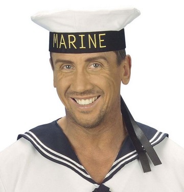 Sailor hat navy:white Schweizer 
