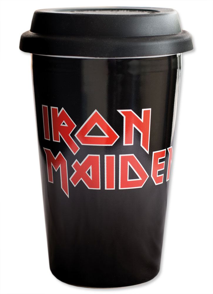 Film + Musik Merchandise | Iron Maiden: Reisetasse :schwarz/rot | pekabo.ch