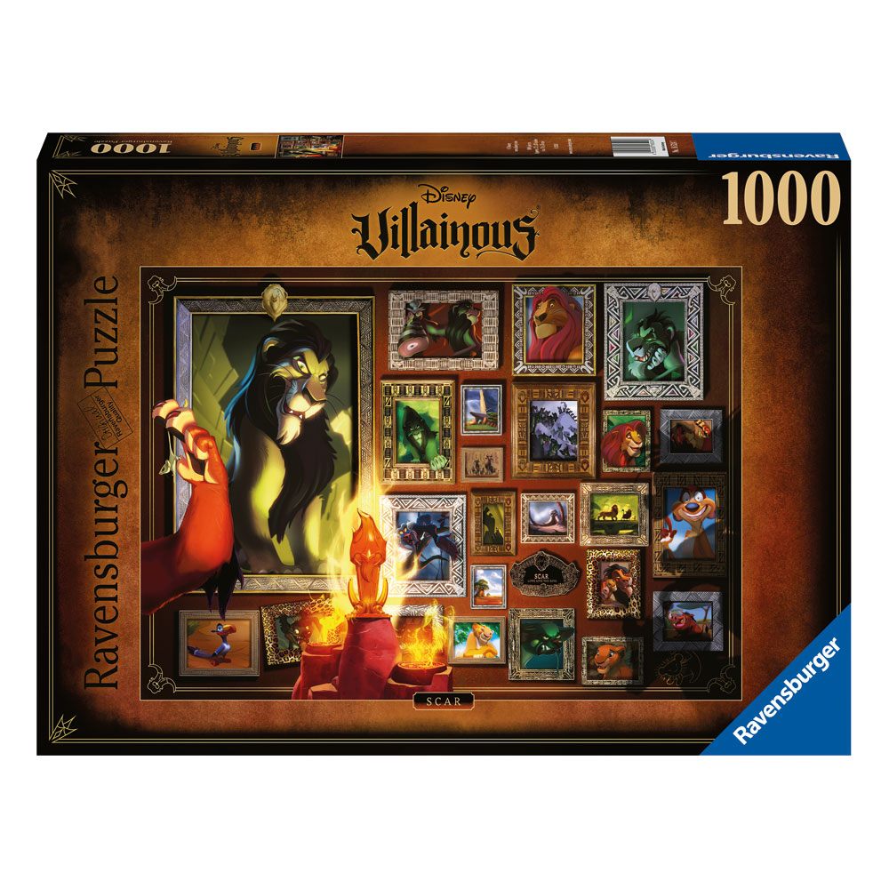Disney Villainous Jigsaw Puzzle Lion King Scar 70 X 50 Cm 1000 Teile Schweizer Onlineshop Fur Fasnachtsartikel Partyartikel Merchandise Und Spielwaren Www Pekabo Ch