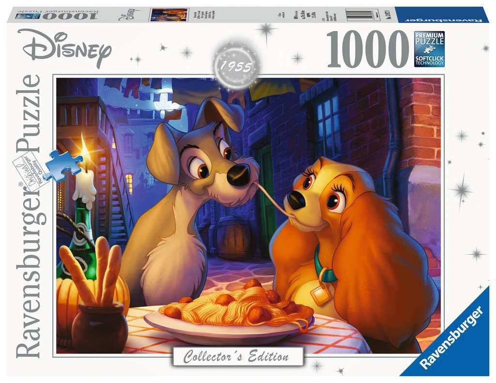Disney Collector S Edition Jigsaw Puzzle Lady And The Tramp 70 X 50 Cm 1000 Teile Schweizer Onlineshop Fur Fasnachtsartikel Partyartikel Merchandise Und Spielwaren Www Pekabo Ch