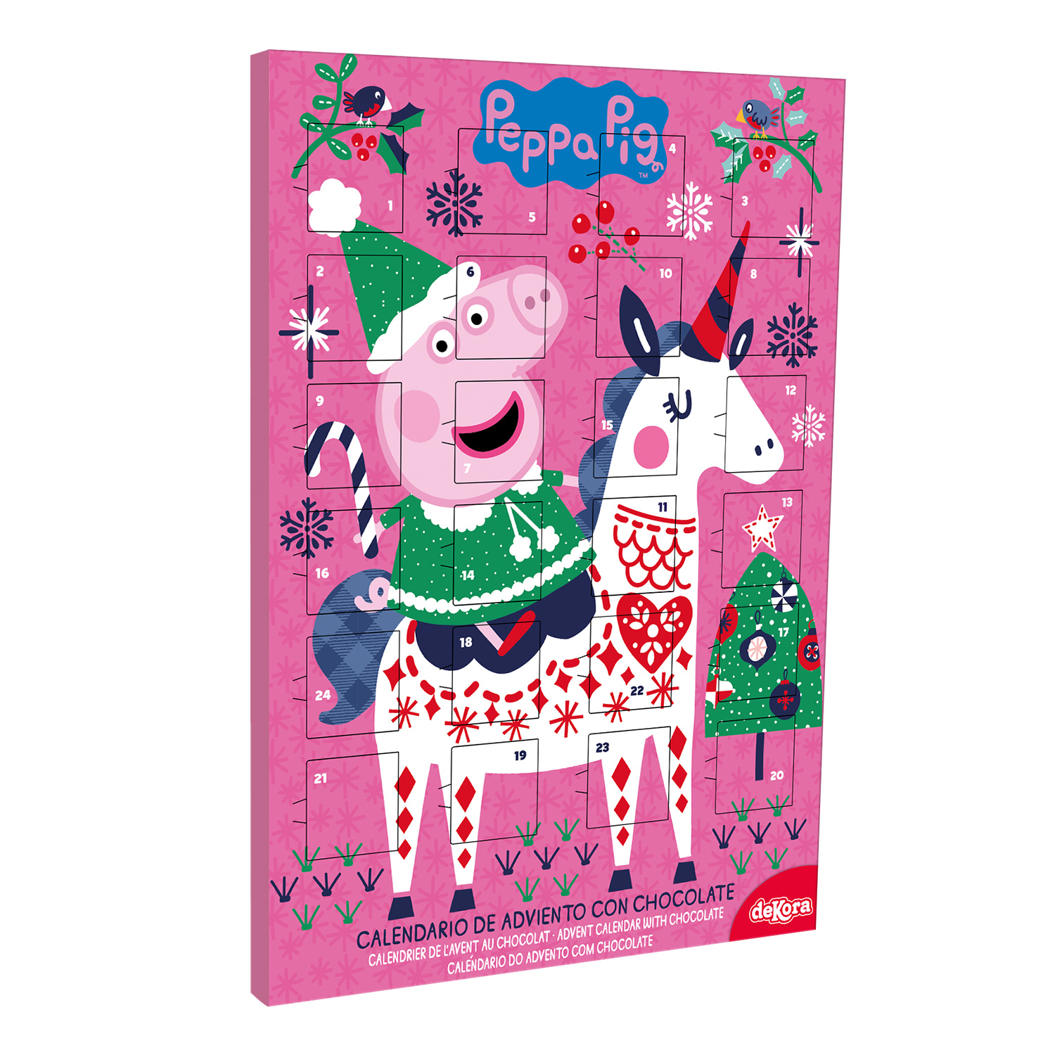 Kinnerton Peppa Pig Milk Chocolate Advent Calendar 40g 