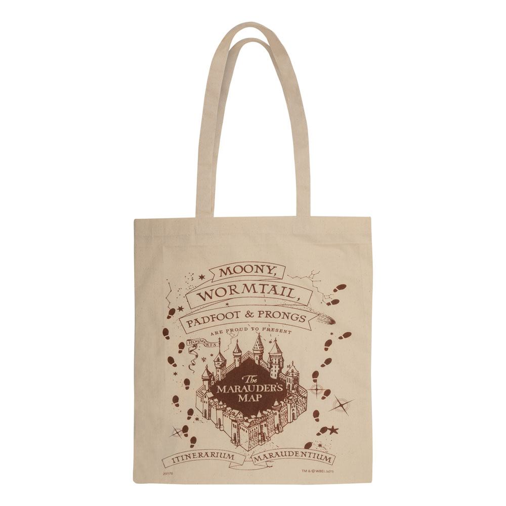Harry Potter Tote Bag: Marauder Map:41 x 38 cm Merchandise Onlineshop ...